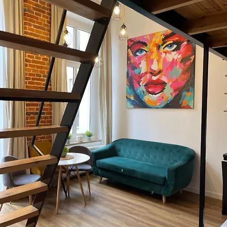 Διαμέρισμα Urokliwy Loft W Ncl Kamienica Vabank 34