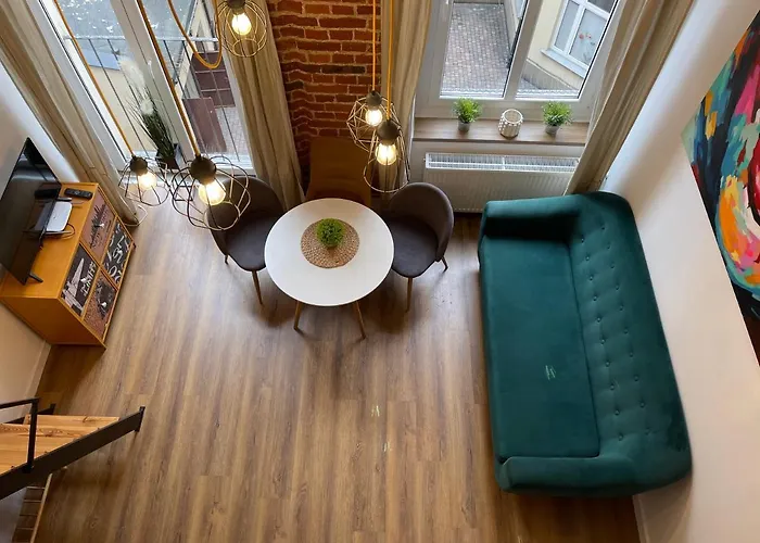 Urokliwy Loft W Ncl Kamienica Vabank 34 Διαμέρισμα